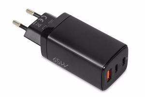 iBOX C-65 melns, GaN 65W universālais lādētājs