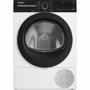 Whirlpool WSD 74 WBB PL brīvi stāvošs priekšējās ielādes veļas žāvētājs, 7 kg, balts