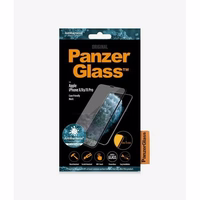 PanzerGlass E2E Super+ aizsargstikls iPhone X / XS / 11 Pro - ar melnu rāmi