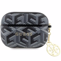 Guess GUAPPGCE4CK apvalks AirPods Pro - melns GCube Charm