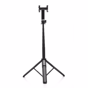FORCEL L F-GRIP S150XL selfie statīvs ar bezvadu tālvadības tripodu - melns