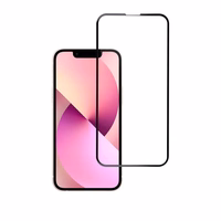 Aizsargstikls Blue Star - APP IPHONE 13 mini 5D pilns pārklājums melns