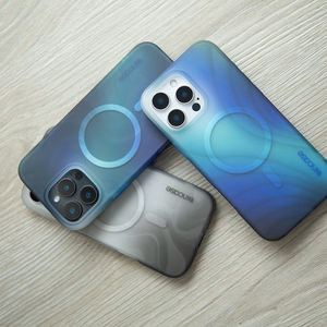 Incase Halo Case vāciņš ar MagSafe iPhone 16 tālrunim, Oil Slick Smoke krāsā