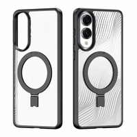 DUX DUCIS AIMO MAG viedtālruņa apvalks saderīgs ar MagSafe SAMSUNG S25 Edge melns