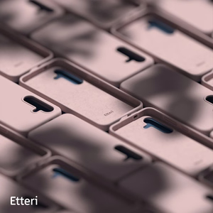 Etteri silikona viedtālruņa apvalks Samsung Galaxy S24 gaiši rozā