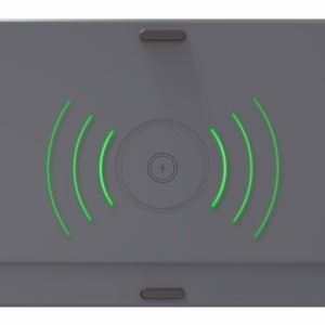 ZAGG Pro Keyboard Mid Size-Charcoal-UK (wireless charging on mat)