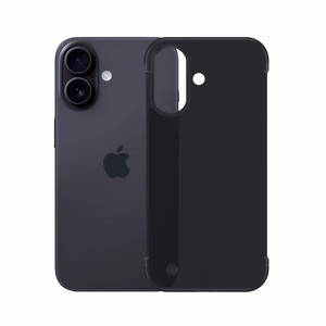 3mk Just20g matēts viedtālruņa apvalks Apple iPhone 16 Plus - matēts melns
