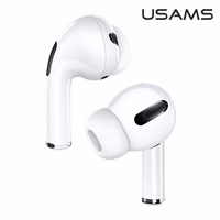 USAMS Austiņas Bluetooth 5.0 TWS Emall Series bezvadu balts BHUYM01 (US-YM001)