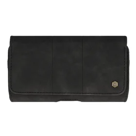 Wonder MAX jostas apvalks (IZMĒRS XL) Iphone 17 Pro Max/16 Pro Max/Samsung A55 5G/A53/S25 Plus/S23 FE melns (167x83 mm)