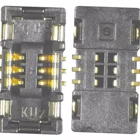 Samsung A125/A225/A325/A326/A336/A415/A426/A515/A525/A526/A536/A715/N970/N975/N986 plates savienotājs BTB ligzda 2x3pin 3710-004515 (servisa komplekts)