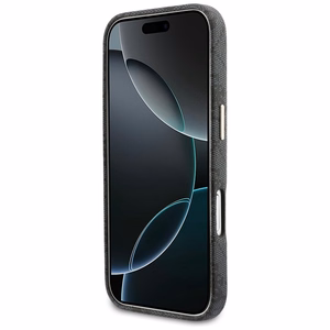 Guess 4G Script MagSafe futrālis iPhone 17 - melns