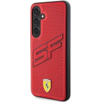 Ferrari Big SF Perforated viedtālruņa apvalks Samsung Galaxy S24+ - sarkans