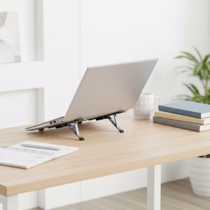 Настольная подставка для ноутбука/планшета складная Forcell F-Grip Fold Stand H Pro серая
