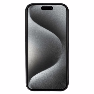 Metālisks magnētiskais viedtālruņa apvalks Iphone 16 Pro melns