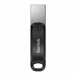 SanDisk 00183588 USB zibatmiņas disks 128 GB USB Type-A / Lightning 3.2 Gen 1 melns, sudrabs