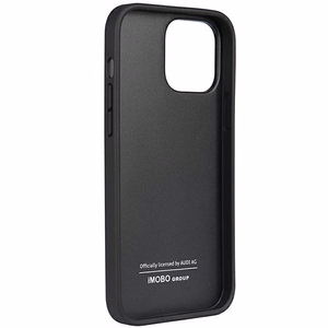 Audi натуральная кожа iPhone 13 Pro / 13 6.1" чёрный/чёрный хардкейс AU-TPUPCIP13P-Q8/D1-BK
