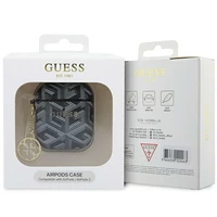 Guess GUA2PGCE4CK AirPods 1/2 apvalks – melns GCube Charm