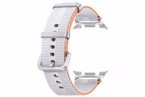 SOL32SWEGEU Athleisure siksniņa (S/M) Samsung Galaxy Watch8, balts