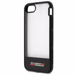 Ferrari Racing Shield viedtālruņa apvalks iPhone 7 / 8 / SE 2020 / SE 2022 - Daļēji caurspīdīgs