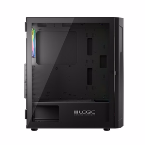 Logic ARAMIS ARGB MINIDI USB 3.0 datora korpuss, melns