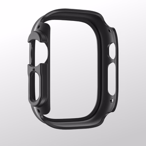 AmazingThing Minimal aizsargājošs vāciņš Apple Watch UItra 3 49mm - Melns