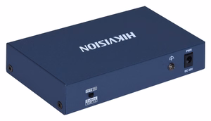Hikvision DS-3E0106HP-E nepārvaldāms Fast Ethernet (10/100) tīkla komutators ar PoE atbalstu, zils