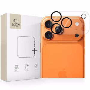 Tech-Protect Cam Fit+ kameras vāciņš iPhone 17 Pro - caurspīdīgs