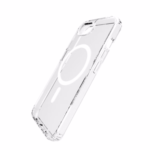 Puro TPU+PC viedtālruņa apvalks "LITE MAG" ar magnētisko iPhone 16E, caurspīdīgs