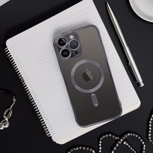 ELECTRO MAG COVER viedtālruņa apvalks ar MagSafe saderīgs IPHONE 17 melns