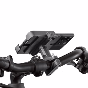 Wozinsky metal bicycle phone turētājs, scooters melns (WBHBK3)