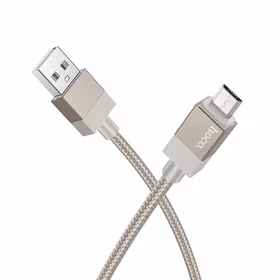 Kabelis USB A uz Micro USB Hoco 2,4A 1 m X110 zeltains