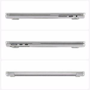 Tech-Protect Softshell maciņš MacBook Neo 13" 2026, caurspīdīgs