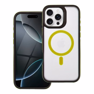 Viedtālruņa apvalks NEO IPHONE 16 Pro Max, savietojams ar MagSafe, dzeltens