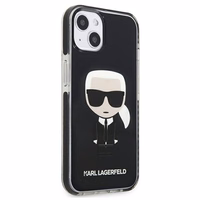 Karl Lagerfeld Iconik Karl apvalks iPhone 13 mini - melns