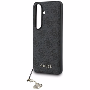 Guess 4G Classic Logo Charm MagSafe case for Samsung Galaxy S26 - black