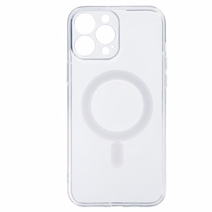 TEL PROTECT MagSilicone viedtālruņa apvalks Iphone 13 Pro Max caurspīdīgs