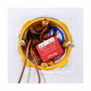 Shelly Wave 1PM Mini LR viedais Z-Wave relejs