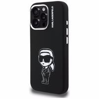 Karl Lagerfeld Silikona Karl Sketch MagSafe Maciņš for iPhone 16 Pro Max - melns