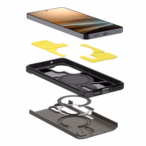 SPIGEN futrālis TOUGH ARMOR saderīgs ar MagSafe priekš SAMSUNG S26 Ultra gunmetal
