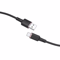 Acefast USB kabelis - USB Type C 1.2m, 3A melns (C2-04 melns)