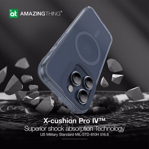 Amazing Thing Titan Pro Magnētiskais apvalks MagSafe 10FT IP156.1PTMBU iPhone 15 Pro zilais