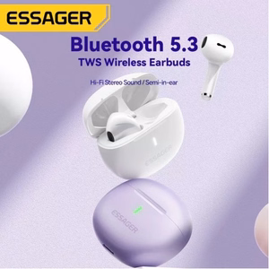 Bluetooth austiņas Essager Shine ES-07 violetas