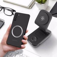 Universāla apaļa plāksne / magnētiskais gredzens saderīgs ar MagSafe sudraba