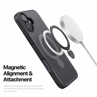 Maciņš Dux Ducis "Yind 360 Ring Stand" Apple iPhone 16 Pro melns
