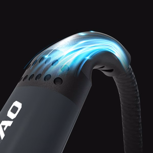 Dudao L3ST USB-A - USB-C 5A 1.2m pīts kabelis - melns
