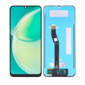 LCD Displejs Saderīgs ar Huawei Nova Y60 Melns HQ
