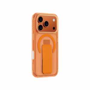 Чехол AmazingThing Titan Pro с держателем для iPhone 17 Pro Max, совместим с MagSafe — оранжевый