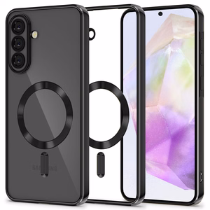 Tech-Protect MagFlex MagSafe Maciņš for Samsung Galaxy A37 5G - Clear melns