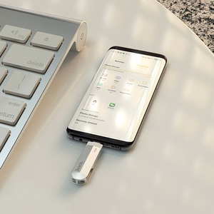 HOCO zibatmiņa USB A + Type C UD10 32GB USB3.0