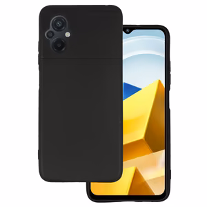 Viedtālruņa apvalks matēts XIAOMI POCO M5 melns